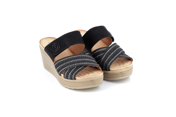 Female Mule B-Soft Color Anatometic Black 1931-33