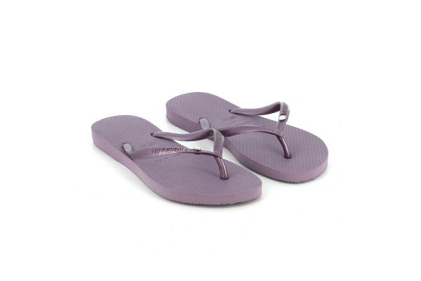 Γυναικεία Σαγιονάρα Havaianas Slim Crystal Sw Ii Χρώματος Μωβ 4145651-1780
