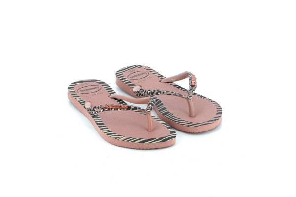 Γυναικεία Σαγιονάρα  Havaians Slim Animals Fashion Χρώματος Ροζ 4147966-3544