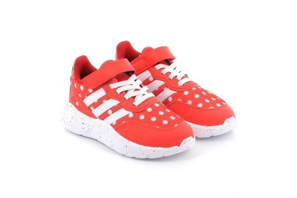 Παιδικό Αθλητικό Παπούτσι για Κορίτσι Adidas Nebzed Minnie Elk Χρώματος Κόκκινο IG5368