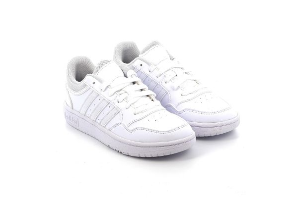 Παιδικό Αθλητικό Παπούτσι Adidas Hoops 3.ok Χρώματος Λευκό GW0433