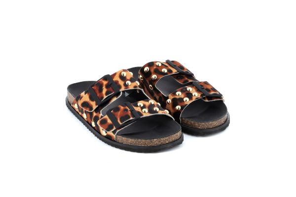 Women's Comfort Pants Ateneo Color Coffee Animal 23-6209