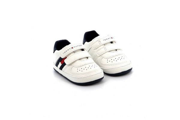 Παπούτσι Αγκαλιάς Tommy Hilfiger Χρώματος Λευκό T0B4-33090-1433