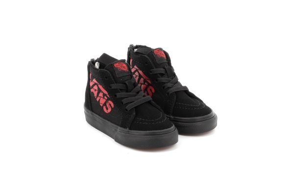Casual Kid Boot for Vans Sk8-hi Zip Color Black VN0A4 BV14581
