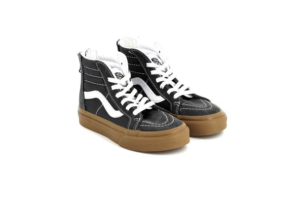 Παιδικό Μποτάκι Casual για Αγόρι Vans Sk8-hi Χρώματος Γκρι VN0A4BUX50U1