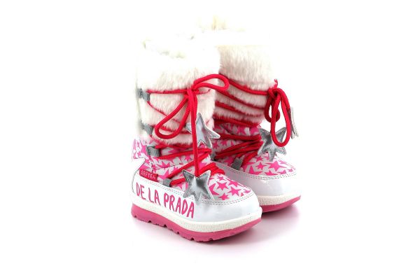 Παιδική Μπότα Apres Ski για Κορίτσι Agatha Ruiz De La Prada Χρώματος Λευκό 231995-B