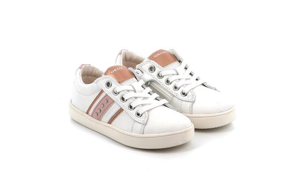 Παιδικό Χαμηλό Casual για Κορίτσι Geox J Kathe Ανατομικό Χρώματος Λευκό J16EUF 00085 C1Z8W