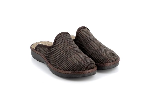 Men's Pantafla Adam's Color Brown 754-23506-15. 2