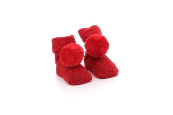 Children's Set Sock with Ribbon for Girl Mayoral Color Red 24-9657-50