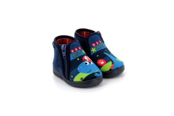 Παιδικό Παντοφλάκι για Αγόρι Mini Max Ανατομικό Χρώματος Μπλε JOJO 3