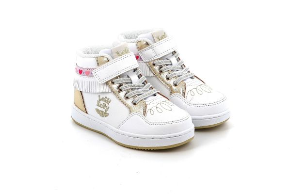 Παιδικό Μποτάκι Casual για Κορίτσι Lelli Kelly Frangetta Mix Χρώματος Λευκό LKAA8086