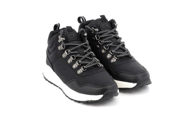 Παιδικό Αθλητικό Μποτάκι για Αγόρι Champion Mid Cut Shoe Rebound Mid Winterized B Td Χρώματος Μαύρο S32441-KK001