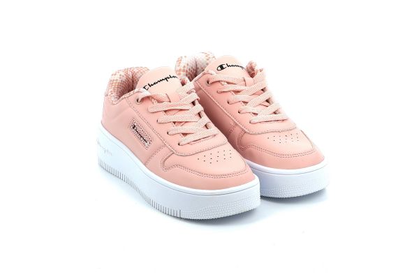 Παιδικό Χαμηλό Casual για Κορίτσι Champion Low Cut Shoe Rebound Plat Animalier G Gs Χρώματος Ροζ S32754-PS019