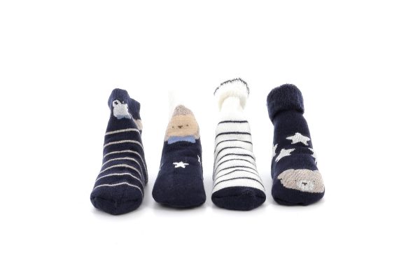 Παιδικά Καλτσάκια για Αγόρι Mayoral Χρώματος Μπλε 24-9653-016 4 Ζευγάρια