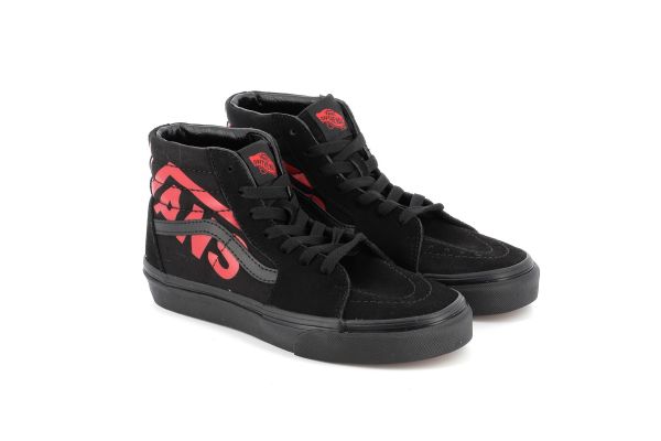 Casual Kid Boot for Vans Sk8-HI Zip Color Black VN0A4 BV14581
