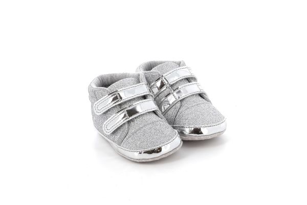 Hug Shoe for Girl Chicco Ankle Boot Narnia Color Silver Glitter 70062-020