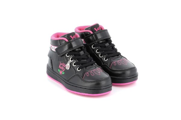 Παιδικό Μποτάκι Casual για Κορίτσι Lelli Kelly Frangetta Mix Χρώματος Μαύρο LKAE8084