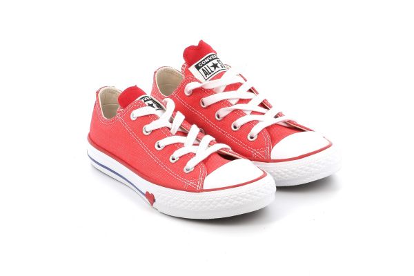 Παιδικό Πάνινο Casual για Κοριτσι All Star Converse Chuck Taylor Χρώματος Κόκκινο 363706C