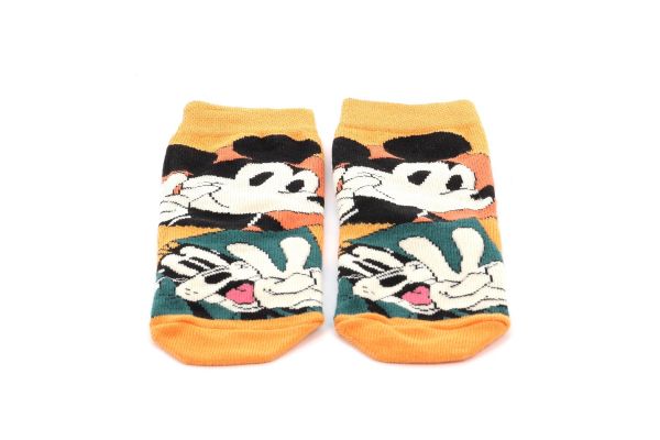 Παιδικές Κάλτσες για Αγόρι Disney Mickey  Χρώματος Πορτοκαλί MC20501-ORANGE