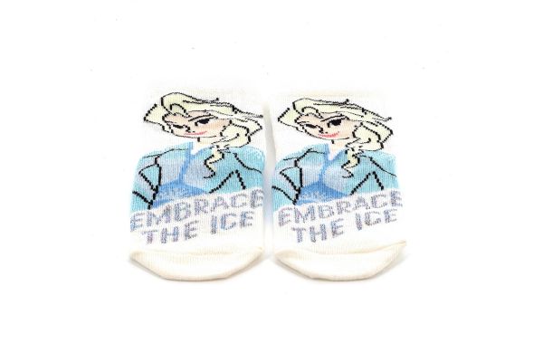 Παιδικές Κάλτσες για Κορίτσι Disney Frozen Χρώματος Λευκό FZ21550-ELSA