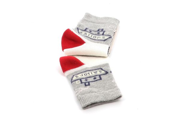 Παιδικό Καλτσάκι για Αγόρι Smart Χρώματος Γκρι K935-ΓΚΡΙ