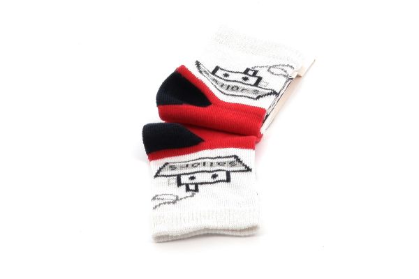 Children's Sock for Boy Smart Color White K935-White