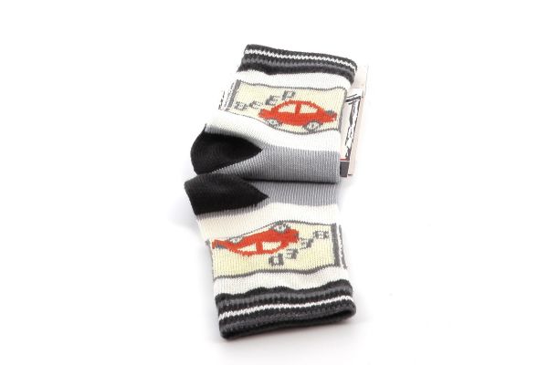 Children's Sock for Boy Smart Color Grey K955-GREY