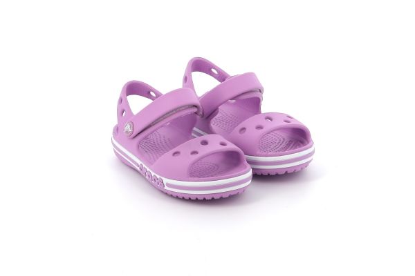 Παιδικό Πέδιλο για Κορίτσι Crocs Bayaband Sandal K Χρώματος Μωβ 205400-5PR