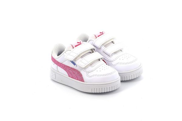 Children's Sports Shoe for Puma Girl Carina Street Deep Dive V Ihf Color White 395458-01