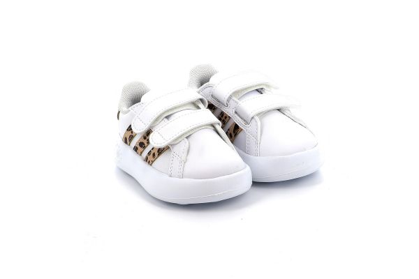Παιδικό Αθλητικό Παπούτσι για Κορίτσι Adidas Grand Court 2.0 Cf I Χρώματος Λευκό IE2752