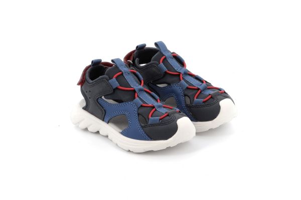 Παιδικό Κλειστό Πέδιλο για Αγόρι Geox Ανατομικό Χρώματος Μπλε J45F1E 0ME15 C0735