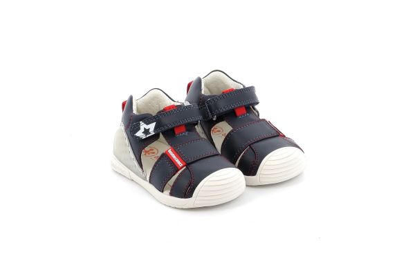 Παιδικό Κλειστό Πέδιλο για Αγόρι Biomecanics Sandalia Star Ανατομικό Χρώματος Μπλε 242125-A