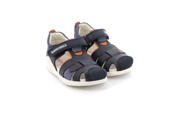 Παιδικό Κλειστό Πέδιλο για Αγόρι Biomecanics Sandalia Urban Ανατομικό Χρώματος Μπλε 242255-A