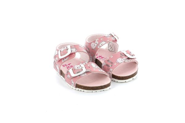 Παιδικό Πέδιλο για Κορίτσι Garvalin Sandalia Bio Estampada Χρώματος Ροζ 242453-B