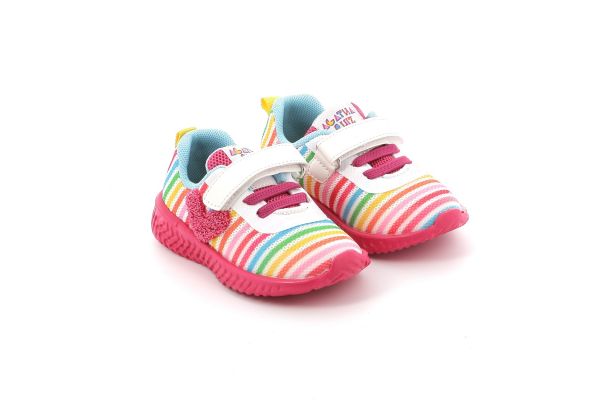 Children's Low Casual for Agatha Ruiz Girl De La Prada Deportivo Corazon Colorful 242921-A
