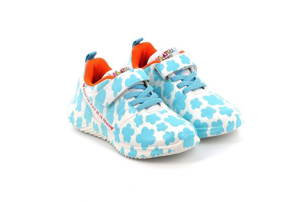 Children's Low Casual for Girl Agatha Ruiz De La Prada Deportivo Nubes Color Blue 242981-A