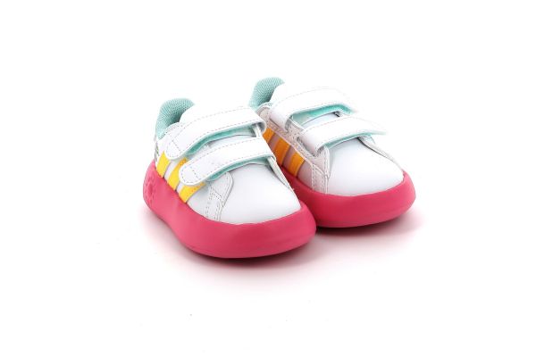 Παιδικό Αθλητικό Παπούτσι για Κορίτσι Adidas Grand Court Minnie Cf I Χρώματος Λευκό ID8018