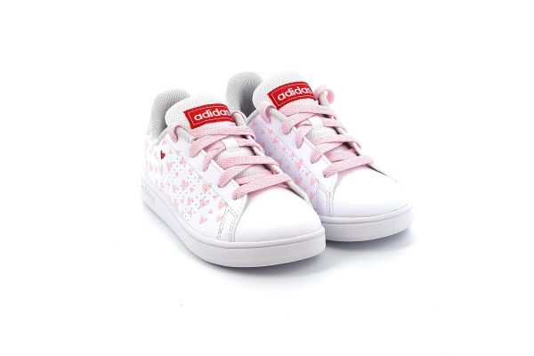 Παιδικό Αθλητικό Παπούτσι για Κορίτσι Adidas Advantage K Χρώματος Λευκό IE0242