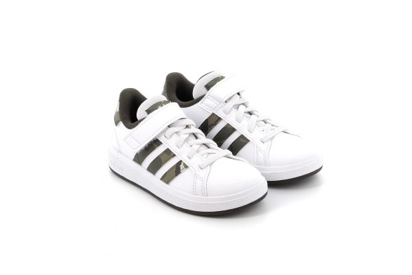 Παιδικό Αθλητικό Παπούτσι για Αγόρι Adidas Grand Court 2.0 El K Χρώματος Λευκό IG1235