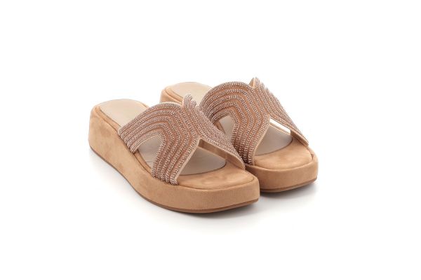 Female Mule Parex Color Gold 11629120. RG