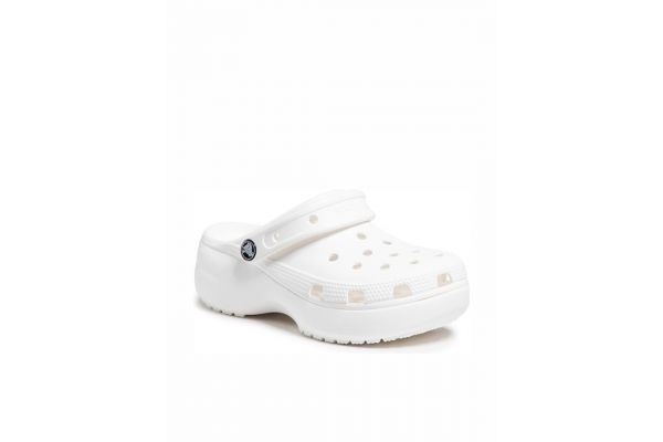 Women's Shampoo Crocs Classic Platform Clog W Anatomical Color White 206750-100