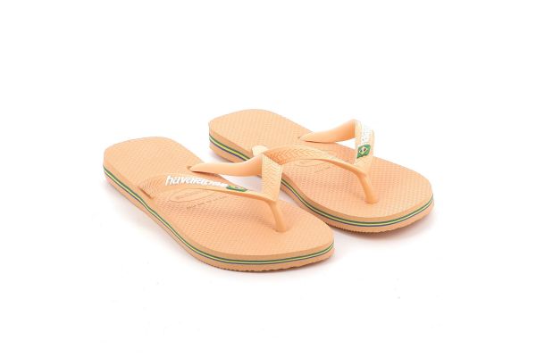 Γυναικεία Σαγιονάρα Havaianas Brasil Χρώματος Peach 4110850-0027