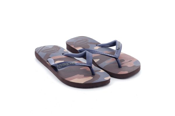 Ανδρική Σαγιονάρα Havaianas Print Men Χρώματος Καφέ 4141398-0727