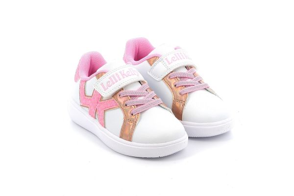 Children's Low Casual for Girl Lelli Kelly Anita Color White LKAA4018-BI01