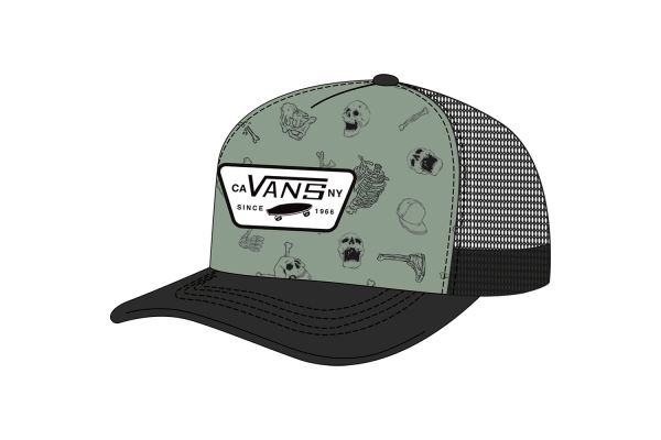 Παιδικό Καπέλο για Αγόρι Vans Full Patch Trucker Iceberg Green Χρώματος Πράσινο VN000GN8CJL1