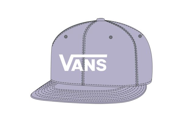 Παιδικό Καπέλο για Κορίτσι Vans By Drop V Ii Snapback Boys Cosmic Sky Χρώματος Μωβ VN0A36OUCR21