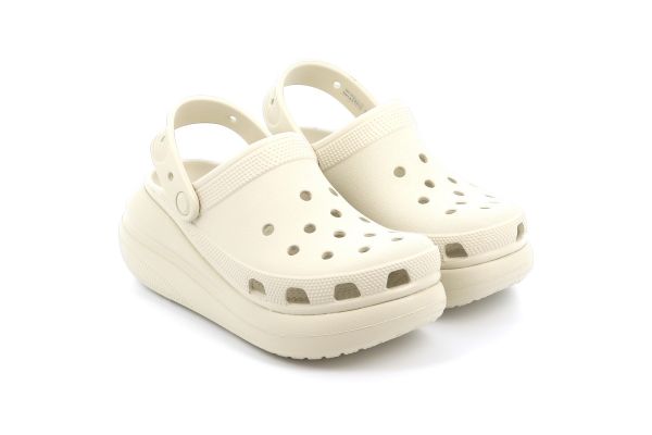 Γυναικείο Σαμπό Crocs Crush Clog Ανατομικό Χρώματος Μπεζ 207521-2Y2