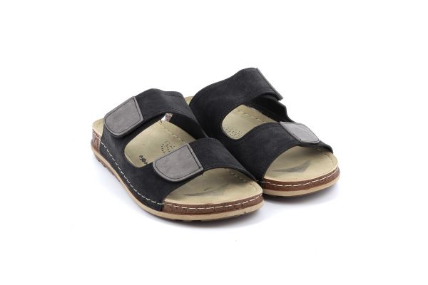 Ανδρική Παντόφλα B-Soft Χρώματος Μαύρο 24001.B