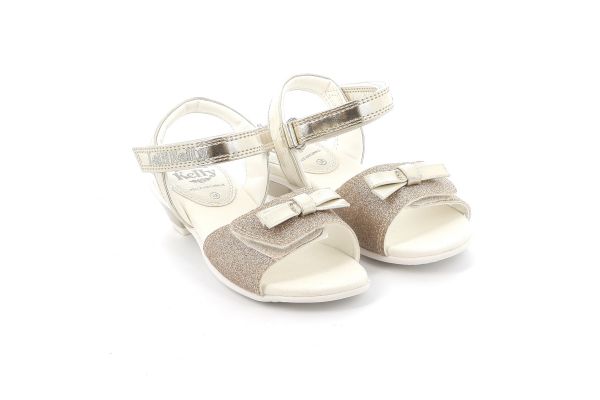 Children's Pedile for Girl Lelli Kelly Dafne Color Gold Glitter LKCT4229-OR01
