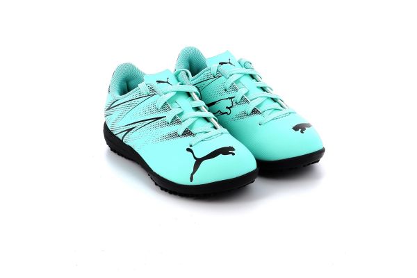 Football Shoe for Boy Puma Attacanto Tt Jr Color Green 107481-10